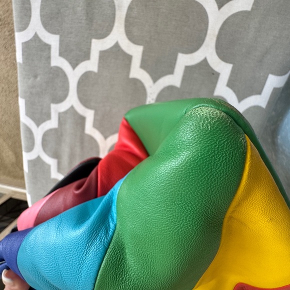 Kurt Geiger London XXL Kensington Rainbow Stripe 🌈 - Picture 6 of 8